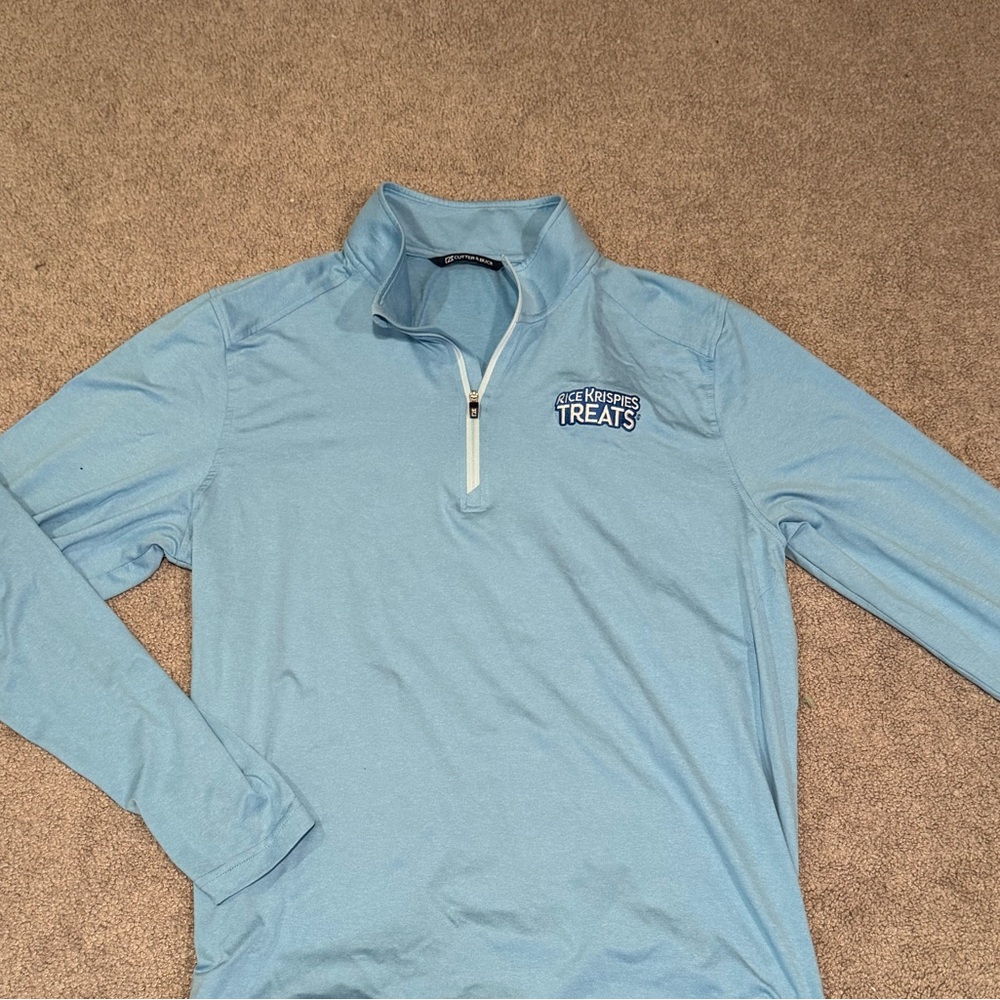 Cutter & Buck Rice Krispies Light Blue Quarter-Zip!